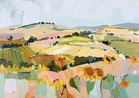 Schilderij Landschap | Landschap Schilderij