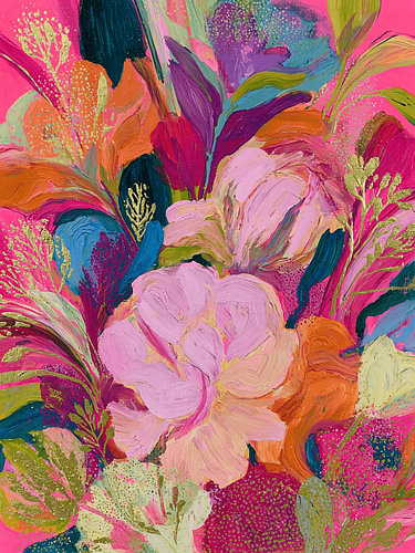 Bunte Farben, Blumen
