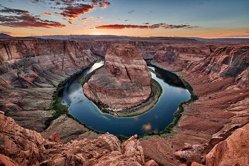 Sunset at Horseshoe Bend by Jürgen Ritterbach