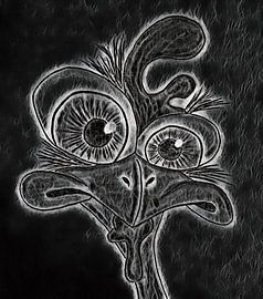 Surprised chicken by Jose Lok