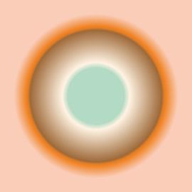 Espace - planètes en dégradé sur Buro JEB ~ Studio NotARTificial