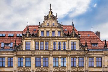 Blick auf das Neue Ratshaus in der Stadt Görlitz von Rico Ködder