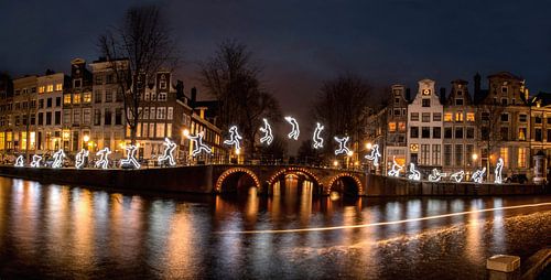 Amsterdam Light Festival Canal