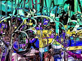 Graffiti am Hafen - Motiv 4 von zam art