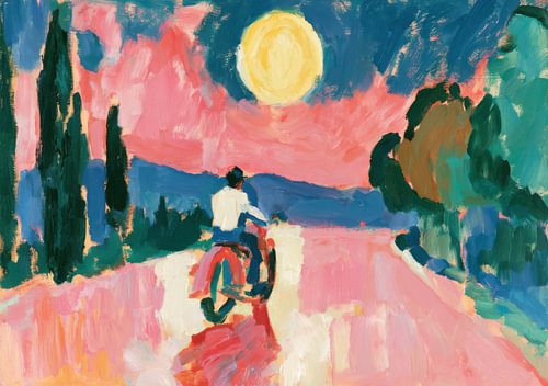 Promenade au clair de lune