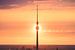 Berliner Fernsehturm Sonnenfinsternis von Jean Claude Castor