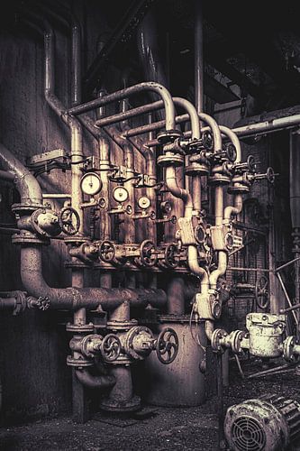 The abandoned power plant