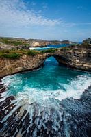 Broken Beach on Nusa Penida, island of Bali
