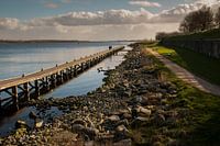 Wolken boven het Veerse meer