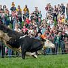 Dansende koe van Danny de Jong