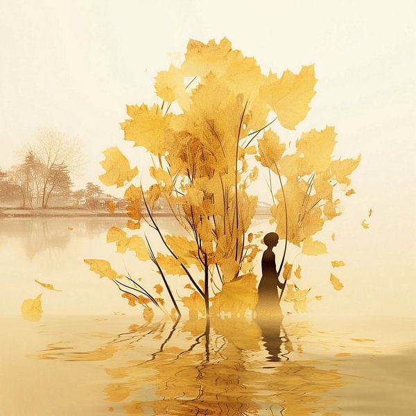 Einsamkeit im Herbst von Gabriela Rubtov