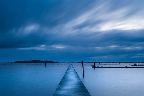 Zicht op het Vogeleiland in het Zwarte Meer