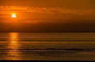 September zonsondergang op het strand van Zandvoort. van Don Fonzarelli thumbnail