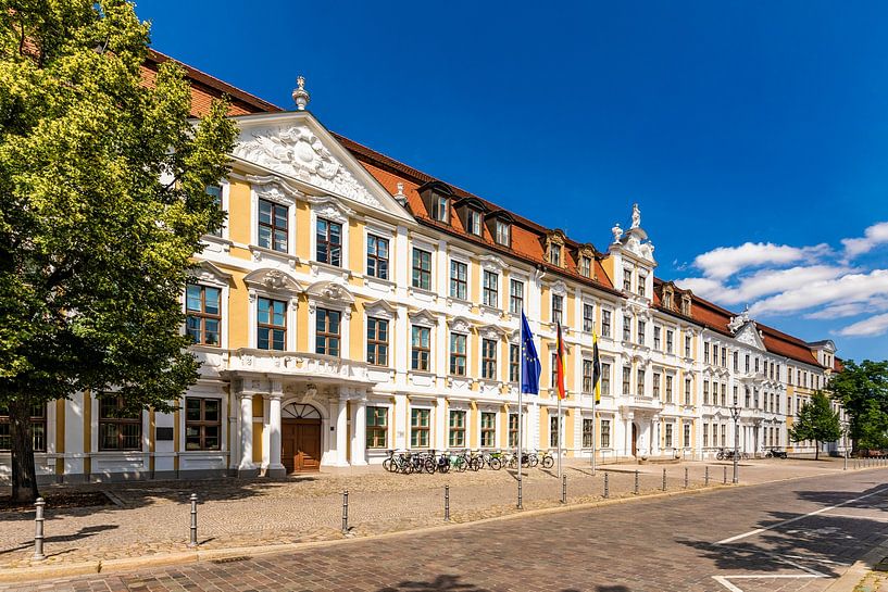State Parliament of Saxony-Anhalt on Domplatz in Magdeburg by Werner Dieterich