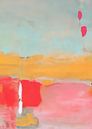 Kleurrijk modern en abstract schilderij van Studio Allee thumbnail