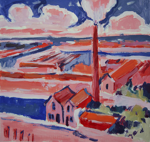 The red chimney