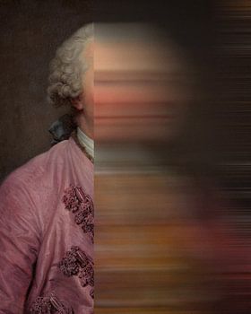 Porträt von Charles Claude de Flahaut, Original (1763) von Jean-Baptiste Greuze