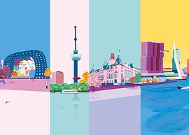 Cityscape Rotterdam by Suzanne Allewelt
