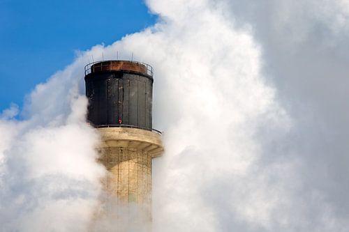 La fumée de cheminée à Rotterdam