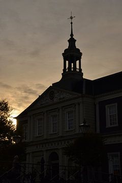 Silhouet van de Korenbeurs van Rob Pols