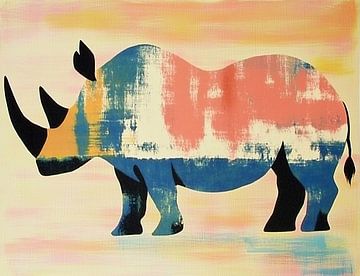 Neushoorn van Modern Collection