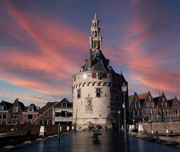 Hauptturm Hoorn Nord-Holland von Evelien van der Horst