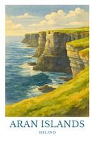 Bezaubernde Landschaft Aran Islands, Irland