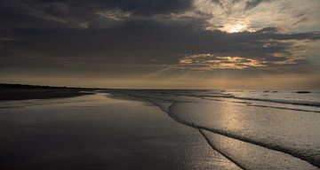 Zonsondergang op Ameland van Bo Scheeringa Photography
