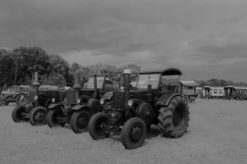 oude tijden herleven - landbouw tractors von Angelique Nijssen
