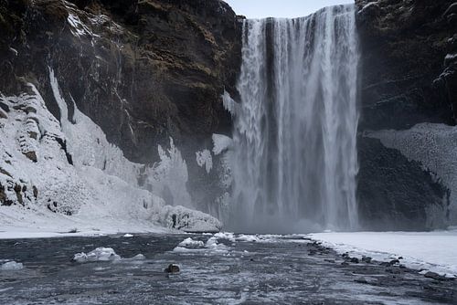 Skogafoss Waterval, IJsland, Europa