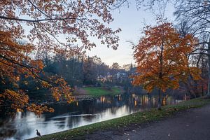 Herbst  in den Bremer Wallanlagen, Deutschland, Europa