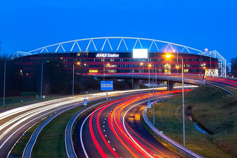 Het AFAS stadion van AZ van Dennis Dieleman