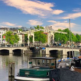 Skinny Bridge, Amsterdam by Digital Art Nederland