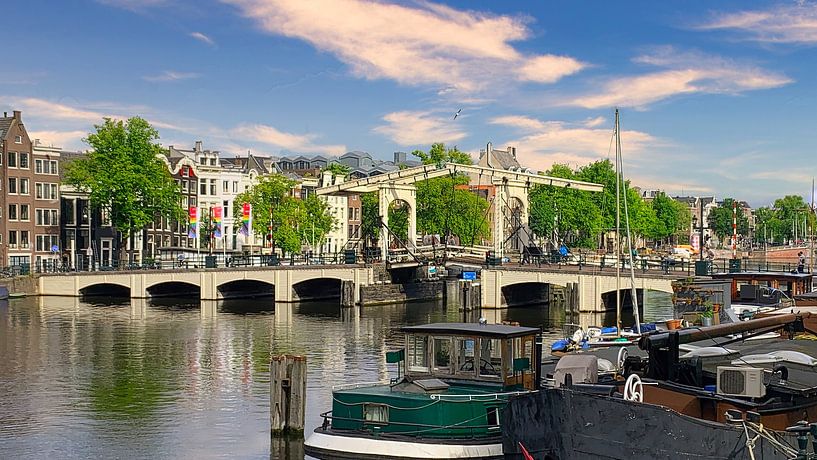 Skinny Bridge, Amsterdam von Digital Art Nederland