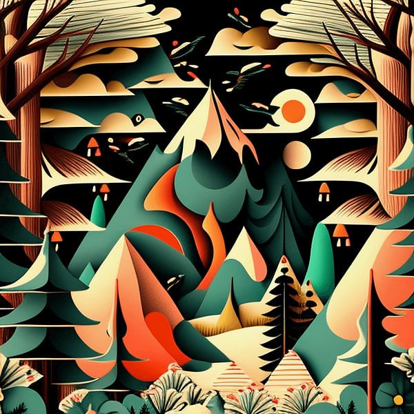 Abenteuer-Horizont von Vythryd Arts