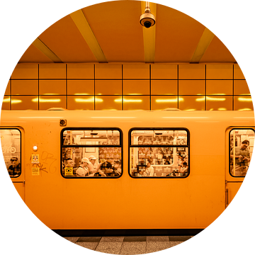 Berlijn U-Bahn van Jonas Röjestål