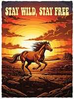 Liberté des chevaux sauvages