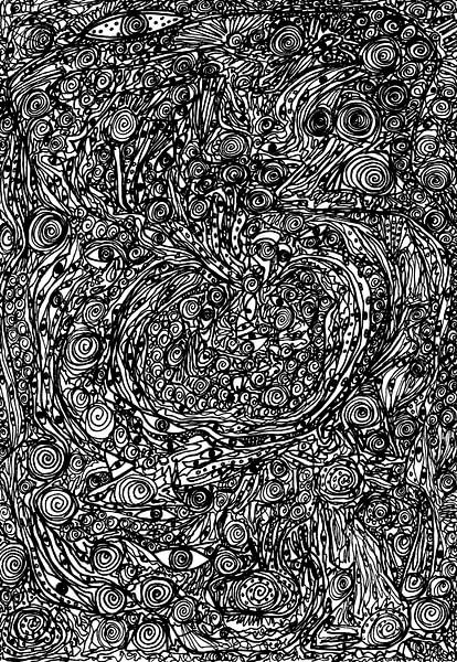 The unpeeled mystery of self von MY HAPPY SOUL ART