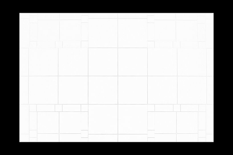 Fliesensymmetrie im Stil von Escher von Arnout Bos