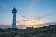 Vuurtoren van Speijck Egmond aan Zee van Dirk Sander thumbnail