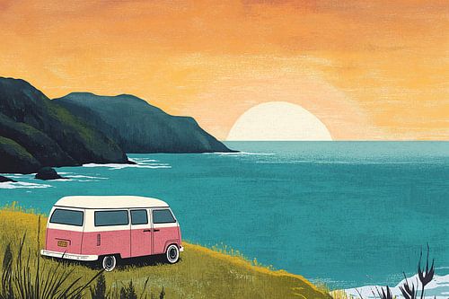 Vanlife in Pink no.1