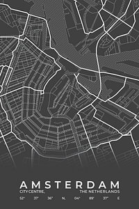 Stadtplan von Amsterdam