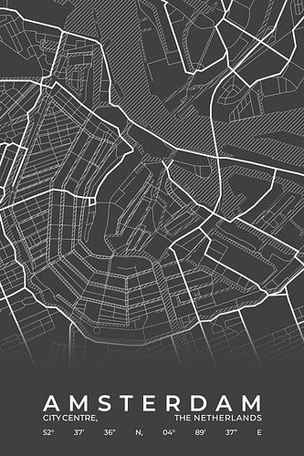 Stadskaart Amsterdam
