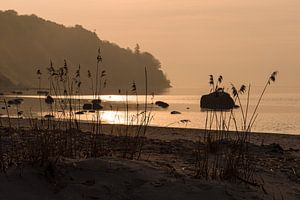 Sunrise on shore of the Baltic Sea  sur Rico Ködder