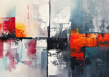 Abstract Orange | Chromatic Pulse by Modern Collection