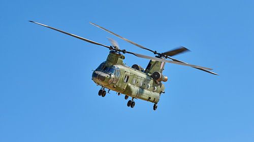 Chinook transport helicopter of the Dutch Royal Netherlands Air Force