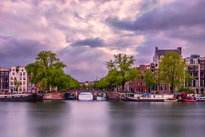 Vue du Keizersgracht d'Amsterdam sur Dennisart Fotografie