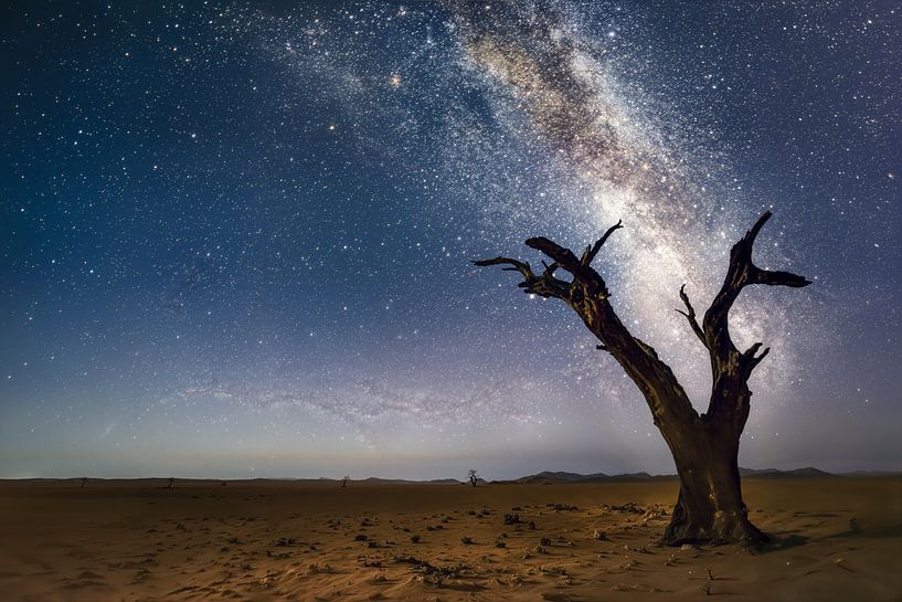 Galaxie de Namibie par Peter Poppe