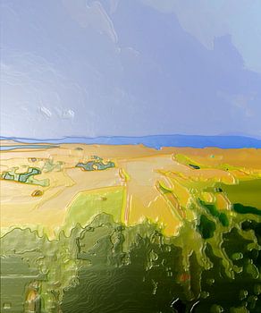 Spitzbergaussicht [Original 60 cm x 50 cm]