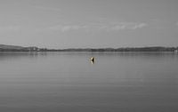 Einsame Boje im Chiemsee